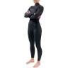 Гидрокостюм женский DAKINE WOMEN'S MISSION CHEST ZIP FULL SUIT 4/3mm Black Размер 12 DK22W43MZ (0604565596635)